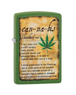 Zippo   Cannabis Design