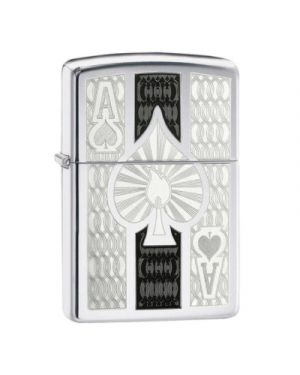 Zippo Intricate Spade Design