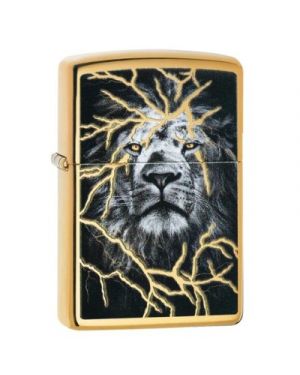 Zippo  Lightning Lion Design