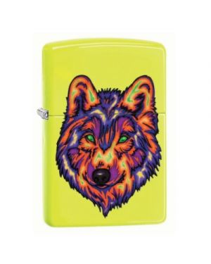 Zippo  Neon Wolf