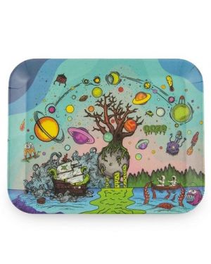 OOZE ROLLING TRAY - BIODEGRADABLE - TREE OF LIFE