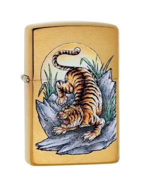 Zippo  Tiger Tattoo Design