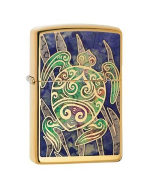 Zippo  Turtle Design