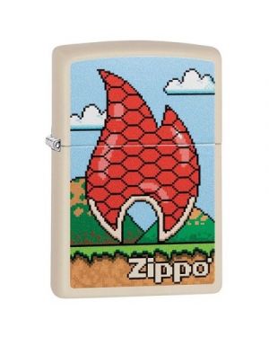 Zippo  Turtle Flame Design