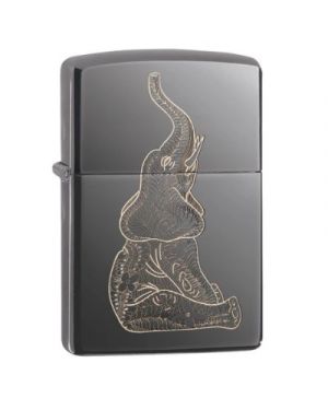 Zippo  Zentangle Elephant Design