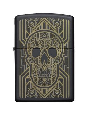 Zippo  Art Deco Skull