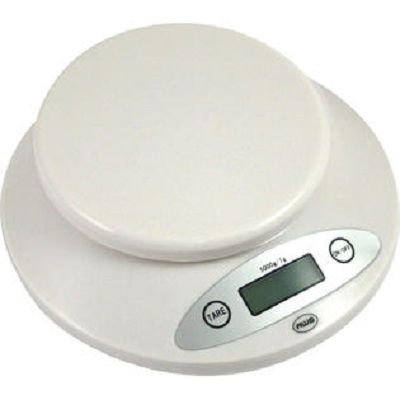 AWS 5K-Bowl Black Kitchen Scale